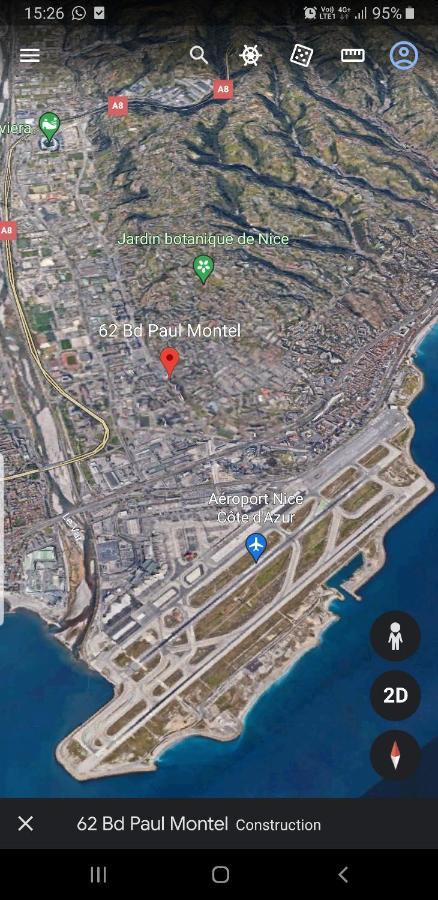 Appartements Renove 2023 Proche Aeroport 5Min, Gare Sncf 2 Min, Tramway Au Pied De L'Immeuble , Parking Possible, Renovated Apartments 2023 Near The Airport 5 Min, Train Station 2 Min, Tram Next To The Building 1 Min, Parking Possible Nice Ngoại thất bức ảnh